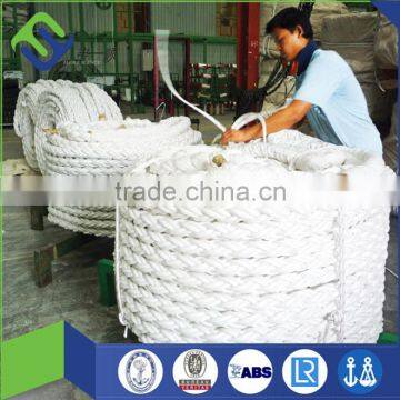 8-strand braided Nylon Rope in boat