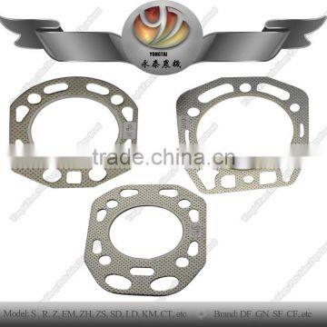 Tractor cylinder head gasket, single cylinder diesel engine gasket