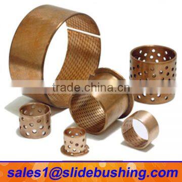 Good smoothness precision bronze bushing with CNC turning continuous cast bronze bushing Bronze-plated Bushing China Supplier