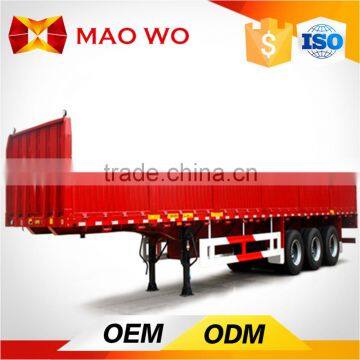 Hot Sale OEM Service Commercial Vehicle 3 Axle Cargo Semi Trailer