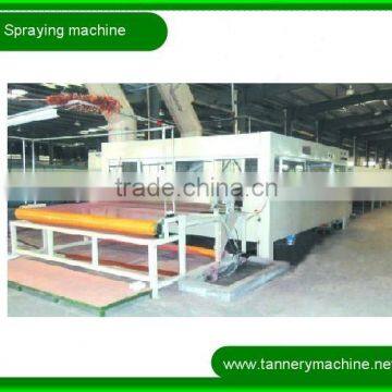 rotary leather spraying machine for chemical