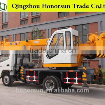 china power telescopic truck crane QY6H with CE,/low price