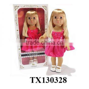 18 Inch Silicone Real Girl Christmas Doll for Kids Girl photo-2