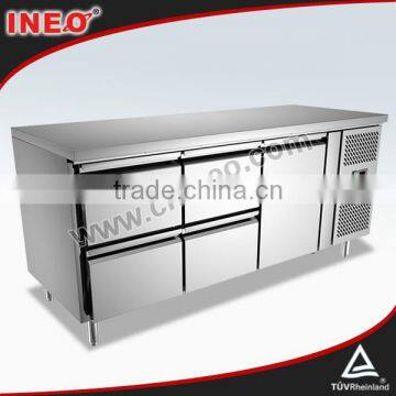 Commercial Catering Stainless Steel Chest Type Refrigerator/Desktop Refrigerator/Drawer Type Refrigerator