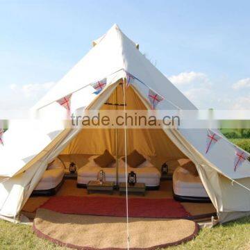 Diameter 4M Romantic Comfortable Outdoor Sibley Camping Tent photo-2