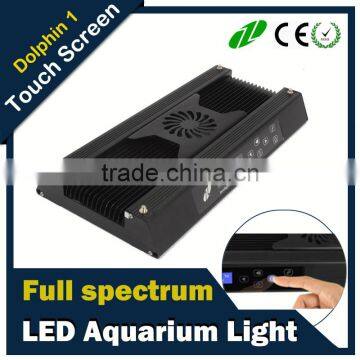 Sunrise and sunset wifi & intelligen touch LED Aquarium Hood Lighting Fish Tank Light full spectrum for Freshwater and Saltwater