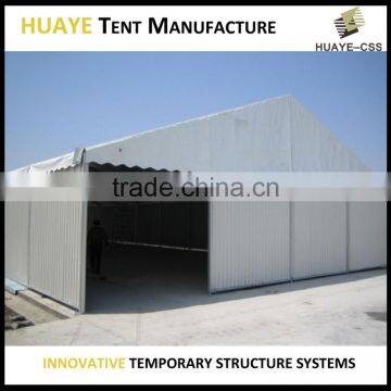 Waterproof Architecture Tent With Rolling Door