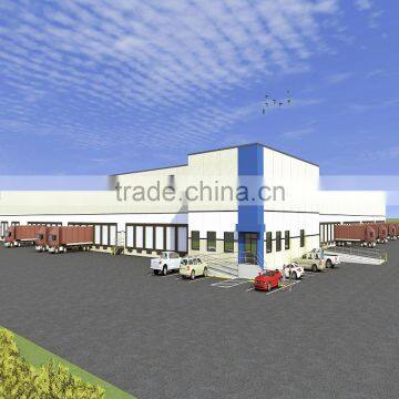 China Prefabricated Steel Structure Warehouse Building photo-2