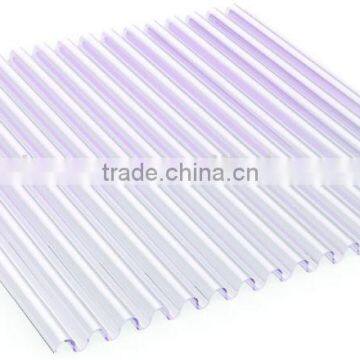 Translucent Polycarbonate Corrugated Lamianted Green Sheet (Pearly GREEN MINI) photo-2