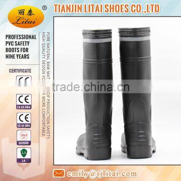 High Heel Steel Toe Safety Boots With Comfortable Insole Certified by CE EN 20345 photo-4