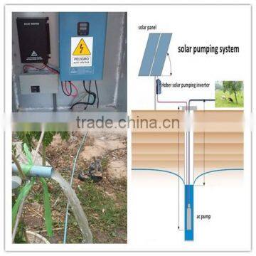 1HP Single Phase or Three Phase 220/240v Automatic Solar Pumping Inverter for Agricultural Irrigation Homeuse Water photo-4