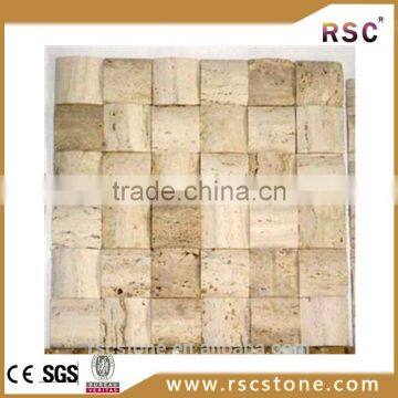 Marble mosaic art tile honed with cheap price