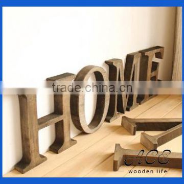 Personalized Wooden Letter Vintage Look Wooden Letters Word