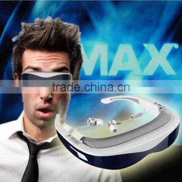 Newest 3D Video Glasses Super hd 1080P VR Glasses HD 3d Plug Card Video Player photo-2