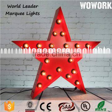 Custom Steel Led Bulb Giant Star Lamps photo-5