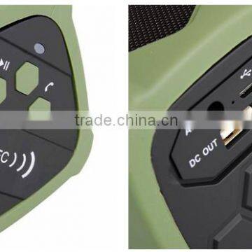 Wireless Shockproof Bluetooth 4.0 NFC Powerbank Waterproof Bluetooth Speaker photo-3