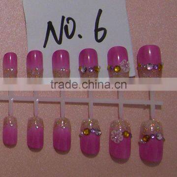 designed nail tips EFM006