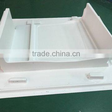 White ABS Texture Plastic Wall Vacuum Forming Plastic Panel photo-2