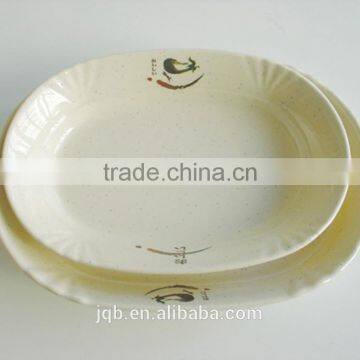 Round Shape 100% Melamine Plate