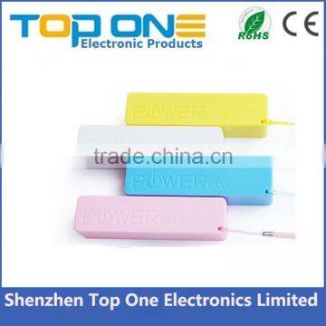 Good Gifts Items Full Capacity ABS Smart Power Bank 2600mah for Events photo-3