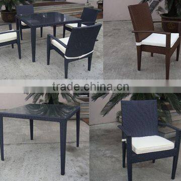 China Manufacturer Garden Outdoor Dining Set New Product Environmentally Protective