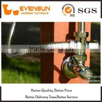 Nice And Simple Style Bathroom Wooden Shower photo-3