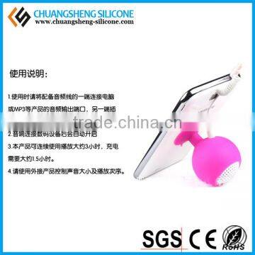 Portable Mini Loud Speaker for Mobile Phone, Multifunctional Phone Holder Speaker, Cell Phone Holder photo-4