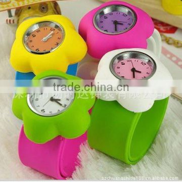 kids Slap on Watch 2013 .silicone watch ,slap watch,watch for kids