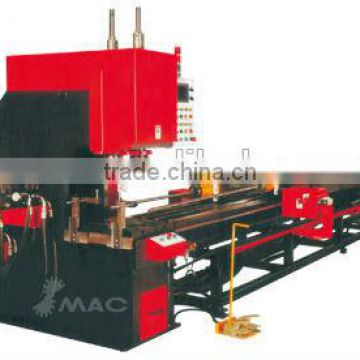 automatic single line tube punching machine