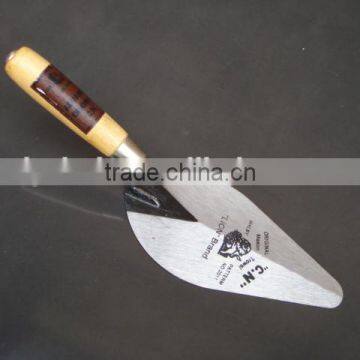 Carbon steel Bricklaying trowel with wood handle for African Market
