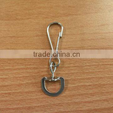 Lanyard Hook Stamping Steel Swivel Hook W/Round Eye & Ring, Bag Assessory, Lanyard Hook, photo-2