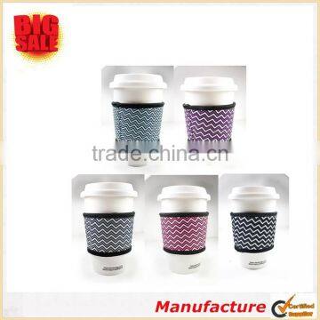 2017 Newest Design Mixed Color Design Practical Cup Sleeve Insulated Coffee Cup Sleeve Neoprene Cup Sleeve photo-5