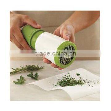 Food grade plastic and stainless steel custom herb grinder pepper ginder pepper mill