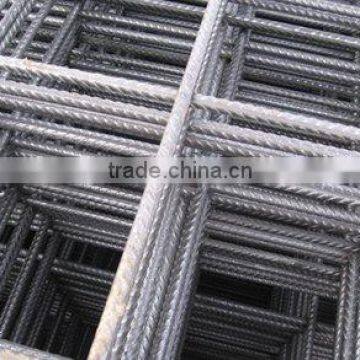 Riffled iron welded mesh