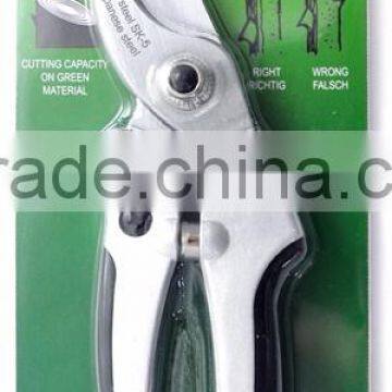 High Carbon SK5 Steel Blade Heavy Duty Bypass Hand Pruner