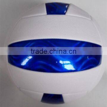 Volleyball Beach Volleyball PU Training VolleyBall New Hot Sale White+blue Color photo-2