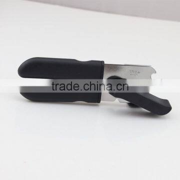 Black Handle Simply Use Kitchen Utensil Smooth Edge Can Opener photo-2