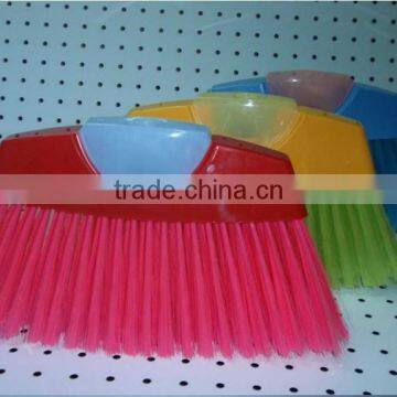 Long and Soft Bristle Plastic Rubber Broom