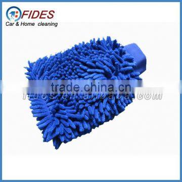 plush chenille microfiber cleaning mitt for car wash