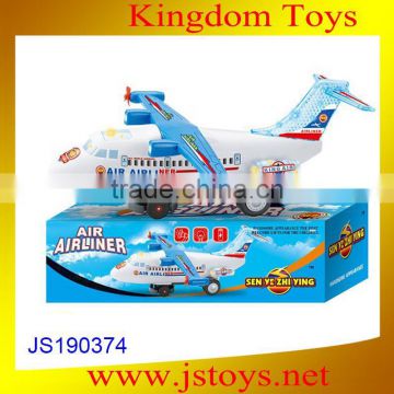 high quanlity passenger plane model with light & sound for kids