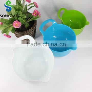 3pcs plastic salad bowl set