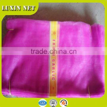 wholesale PE packing garlic mesh bag manufacturer