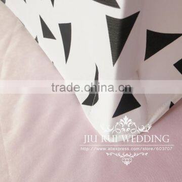 Triangle Print Spandex Chair Cover Lovely Lycra Chair Cover For Birthday Use photo-3