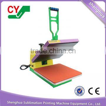 China Sales Low Price Manual T-shirt Printing Press Resistant Heat Transfer Machine photo-2