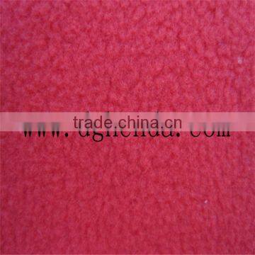 Red Knitting Fabric Bond Red Polar Fleece Fabric for Garment photo-3