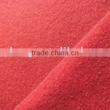 Cut velvet-woolen fabric