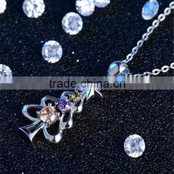 Factory Price Crystal Pendant 925 Sterling Silver Christmas Tree Pendant for Christmas Gift photo-4