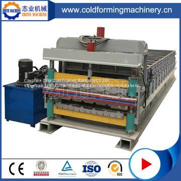 Double Layer Roofing Sheet Roll Forming Machinery photo-5
