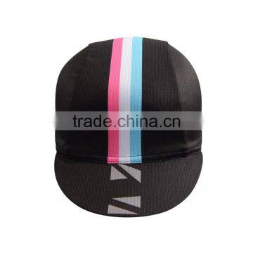 Custom Breathable Bicycle Hat Dry Fit Sublimation Coolmax 100%polyester Blank Cycling Caps Hats Manufacturer photo-2
