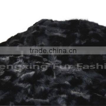 CX-D-115 New Custom 100% Real Fox Fur Sofa Throws Blanket, Decorative Throw photo-2
